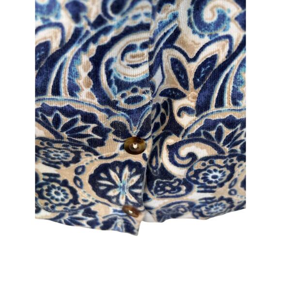 Chicos‎ Blue Print Shirt - Picture 4 of 4